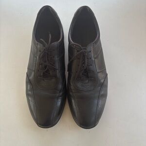 Classic Black Leather Men's Shoes